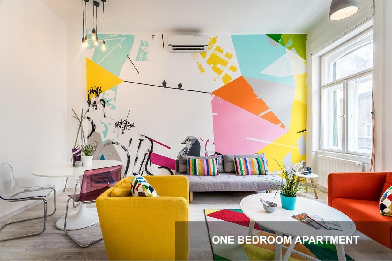 Bpr Art Of Rainbow Apartments ブダペスト エクステリア 写真